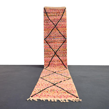 Vintage Runner Moroccan Rug 2.3 x 13.2 feet / 72 x 404 cm - Ettilux Home
